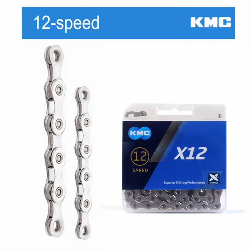 

Цепь велосипедная Kmc x12, 0,6 л, с оригинальной коробкой и волшебной кнопкой