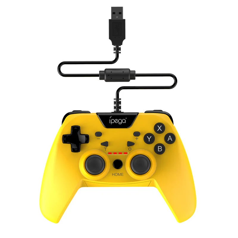 best selling 2019 iPEGA PG-SW012 Wired Game Controller Gamepads Dual-Vibration Turbo for Switch PS3 PC Android dropshipping | Электроника