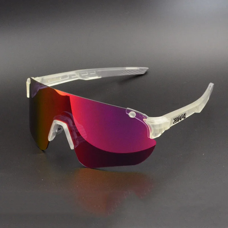 Мужские и женские велосипедные очки с 3 линзами для спорта на открытом воздухе