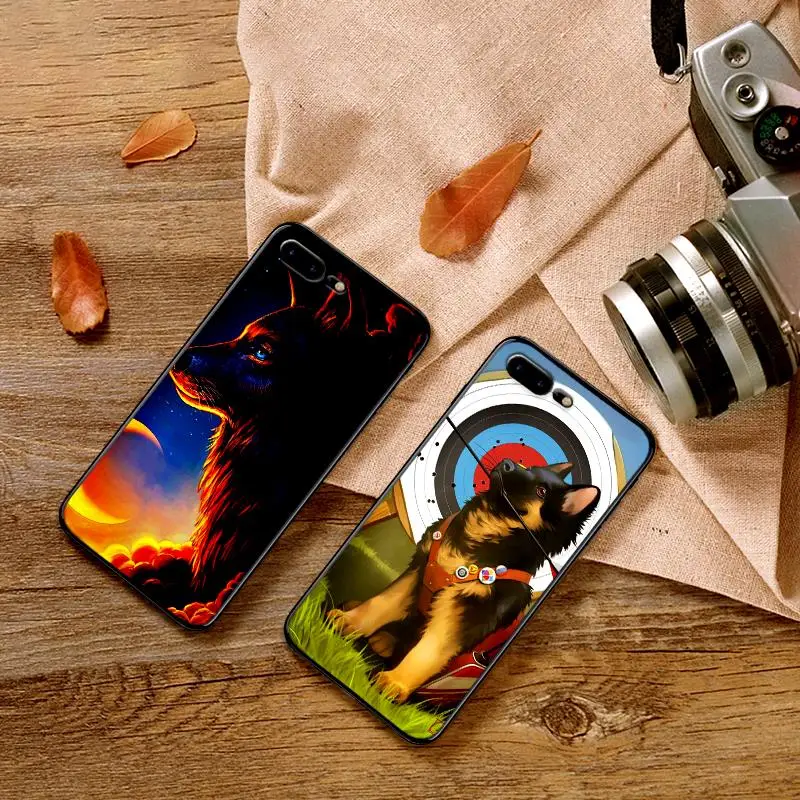 Пособия по немецкому языку пастырь Чехлы для мобильных телефонов samsung A5 6 7 A8 A9 10 A10