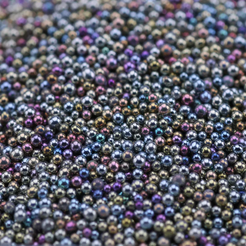 

15g Rainbow Color 3D Rhinestone Shiny Metallic Glass Caviar Ball Small Beads Nail Microbeads DIY Nail Art Decor Accessories