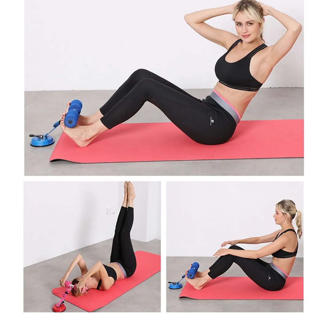 Присоска сидячие приспособления регулируемый домашний фитнес тренажер