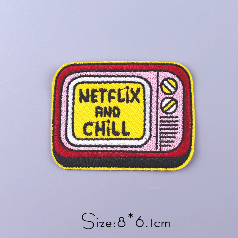 

DIY Landscape/Heart Patch Embroidered Patches For Clothing Cute Sewing Badge Patch Iron On Patches On Clothes Applique Stickers