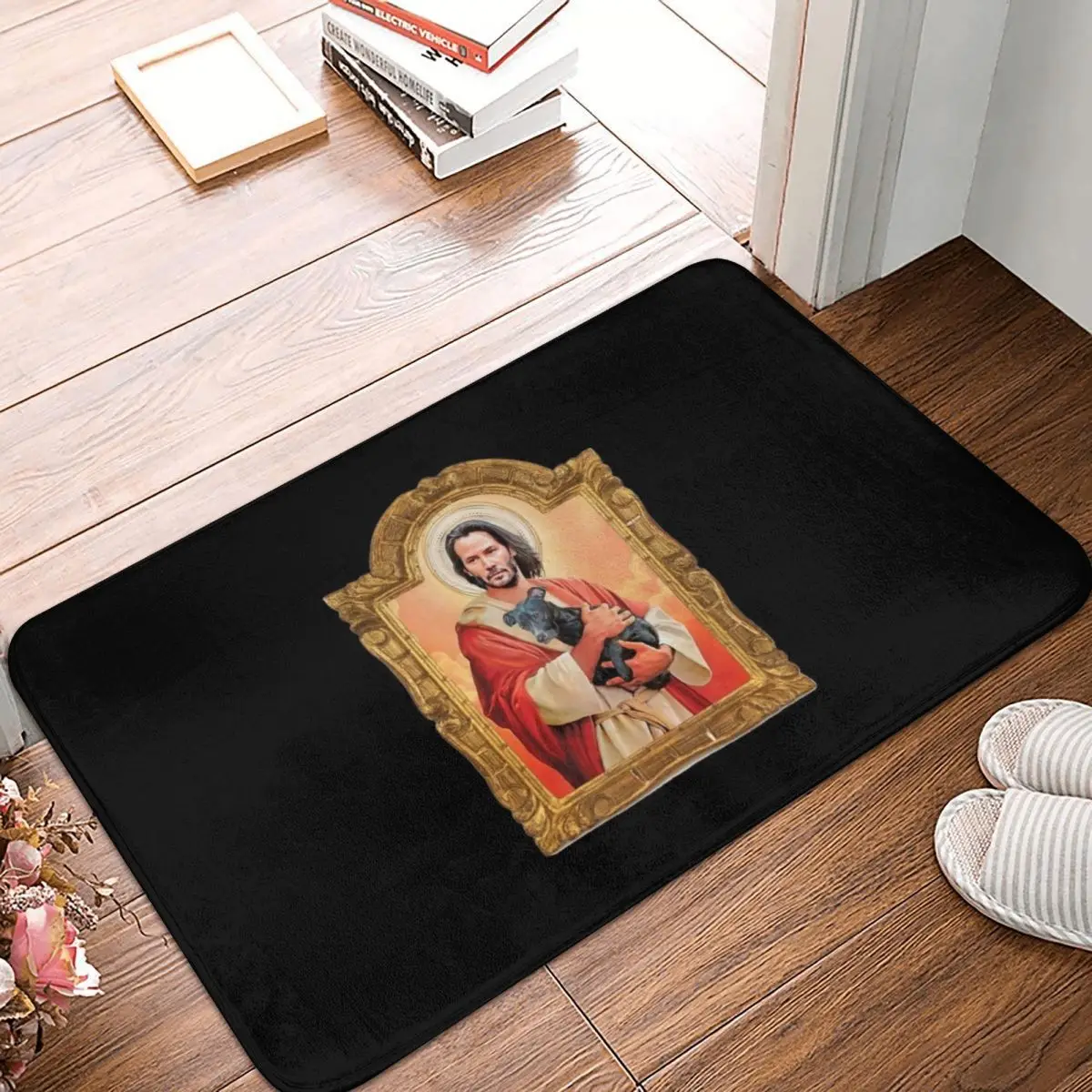 

Keanu Reeves Doormat Carpet Mat Rug Polyester PVC Non-Slip Floor Decor Bath Bathroom Kitchen Bedroom 40x60