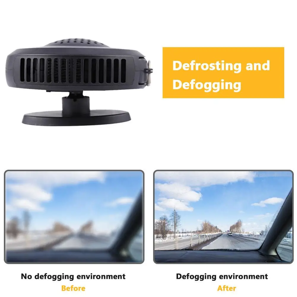 Портативный автомобильный обогреватель 2 в 1 вентилятор охлаждения 12 В 150 Вт