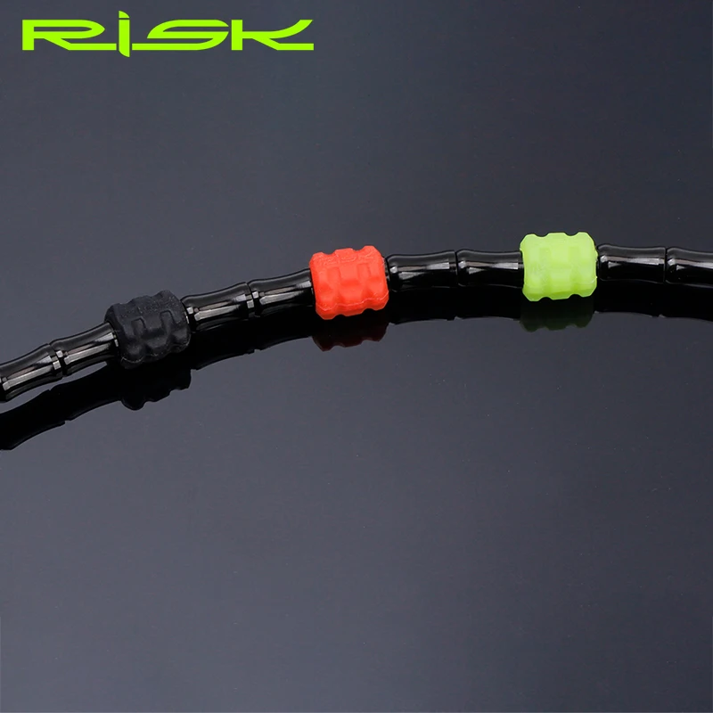 RISK 10 шт. силиконовый велосипедный кабель для защиты корпуса вилка MTB дорожный