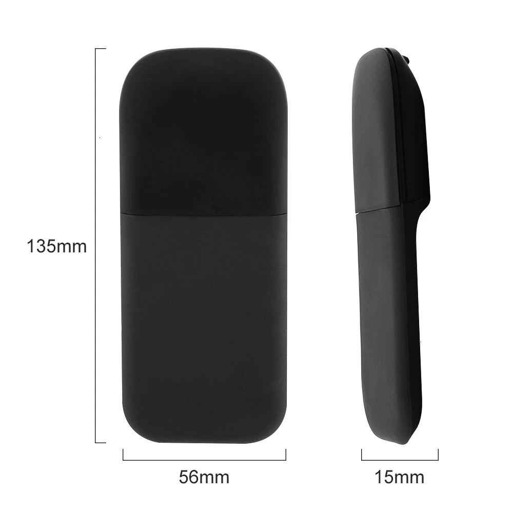 

For Microsoft Surface Bluetooth Foldable Wireless Ergonomic Arc Touch Computer Mouse 3d Silent Laser PC Mause For Windows Laptop