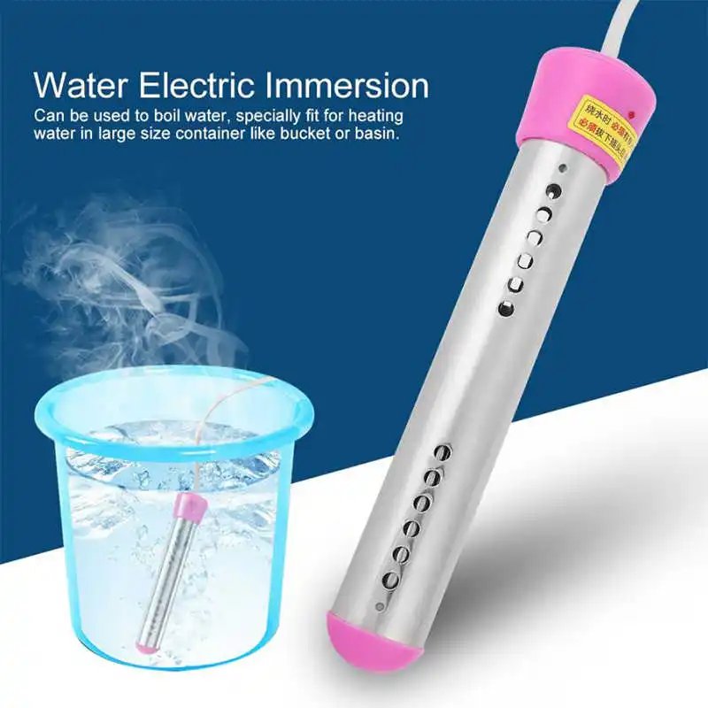 

110V/220V 3000W Portable Suspension Electric Water Heater Element Boiler for Inflatable Pool Tub Travel Camping Travel