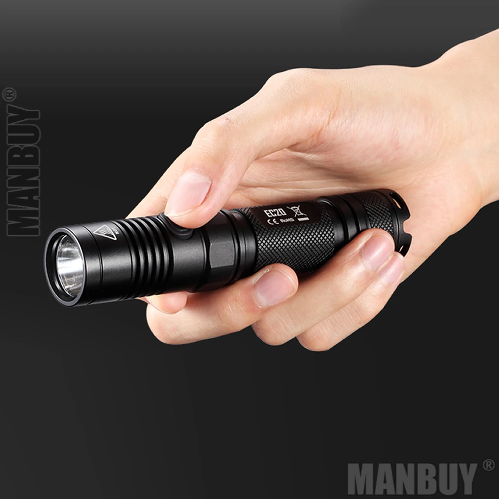 20% скидка NITECORE 960 люмен EC20 CREE XM L2 T6 Водонепроницаемый Гладкий трубчатый корпус 18650