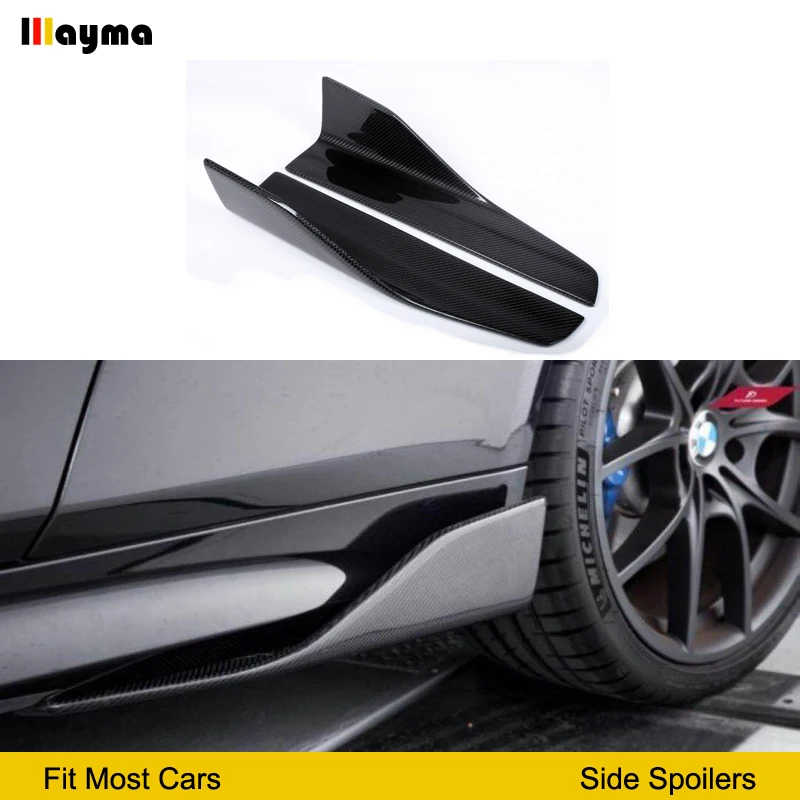 

sport style carbon fiber side skirts for bmw 125i E82 1m E87 E81 3 series GT F34 side spoiler wing F06 F12 F13 M6 cf side skirt