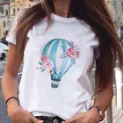 Женская футболка 2021, футболка с графическим рисунком в стиле Харадзюку, топы, женские модные повседневные футболки, летняя футболка с коротким рукавом для женщин