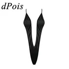 DPOIS сексуальное женское мини микро-бикини, купальник женский стринги Монокини Купальники-бикини Купальники одно штучное нижнее белье боди