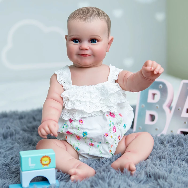 Кукла реборн NPK силиконовая 50 см с видимыми венами | Игрушки и хобби