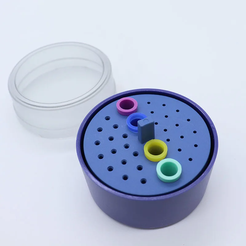 

Dental Oral Sterilization Box 44/72 Holes Bur Disinfction Box Resistant High Temperature Pressure Root Canal File Place Holder