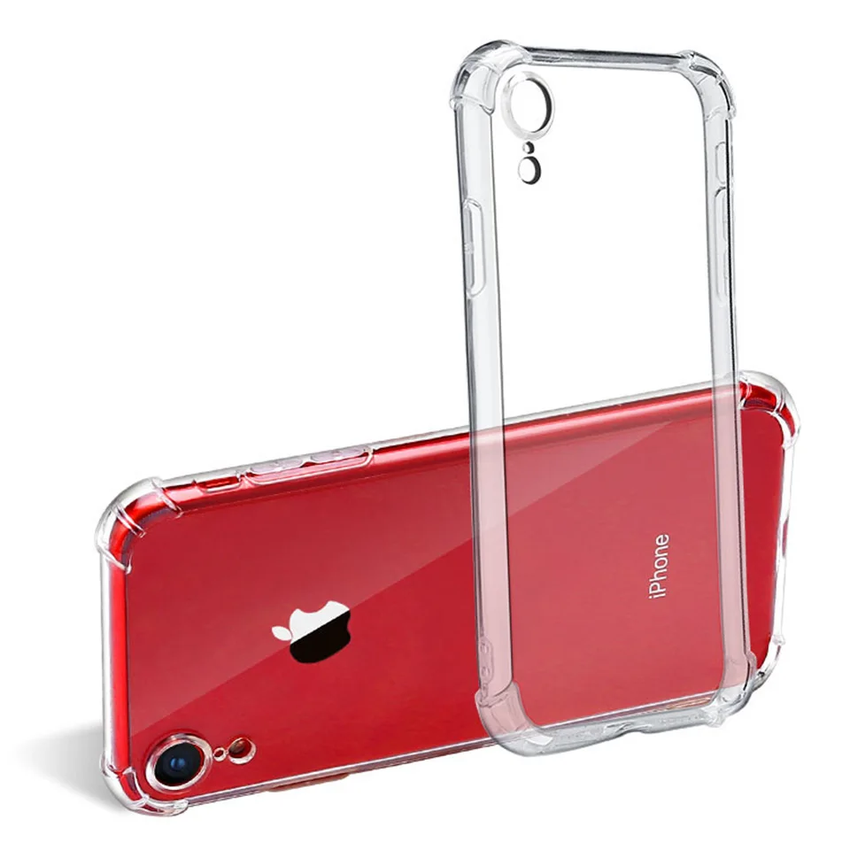 Ультратонкий прозрачный силиконовый чехол для телефона iPhone 11 X XS XR Max 8 7 6 6S Plus