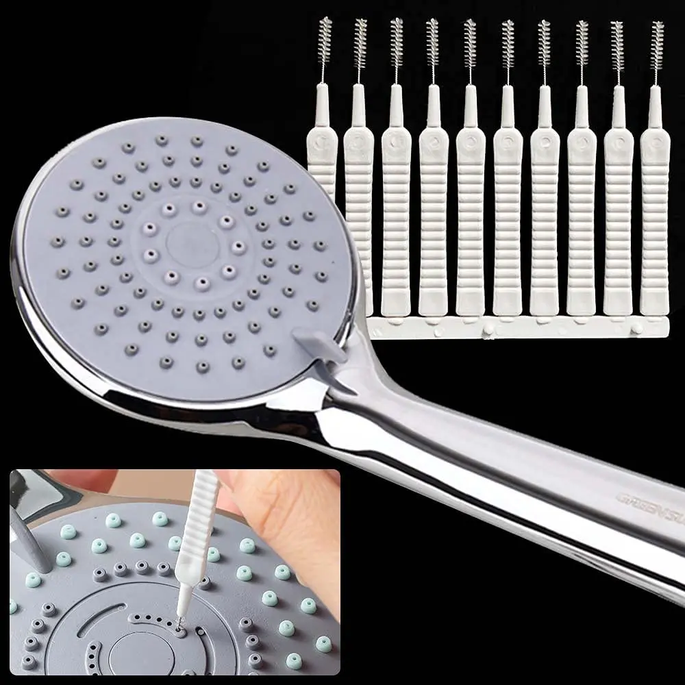 

10/20pcs Shower Head Cleaning Brush Washing Anti-clogging Small Brush Pore Gap Brush For Kitchen Bathroom Toilet Phone Hole