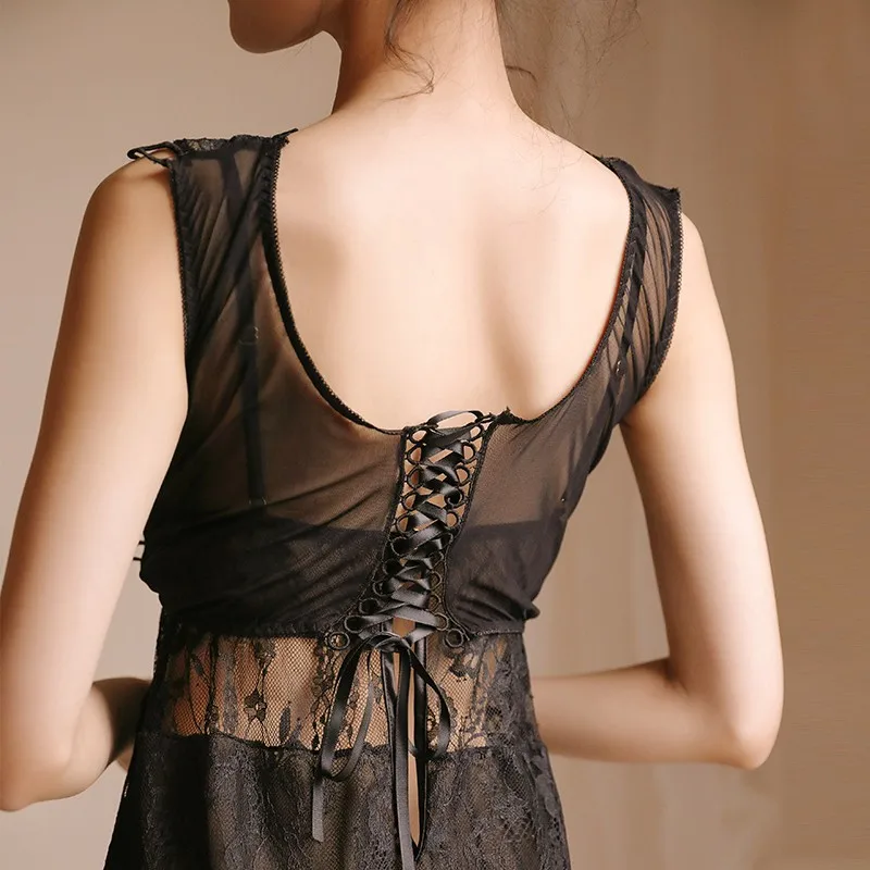 Yhotmeng новинка 2019 кружевная Соблазнительная сексуальная пижама милый Сказочный