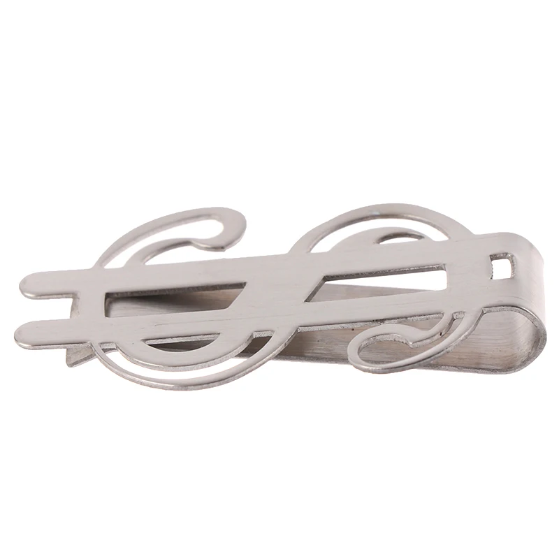 1 шт. Тонкий Карманный Кошелек из нержавеющей стали с зажимом для денег мужчин и