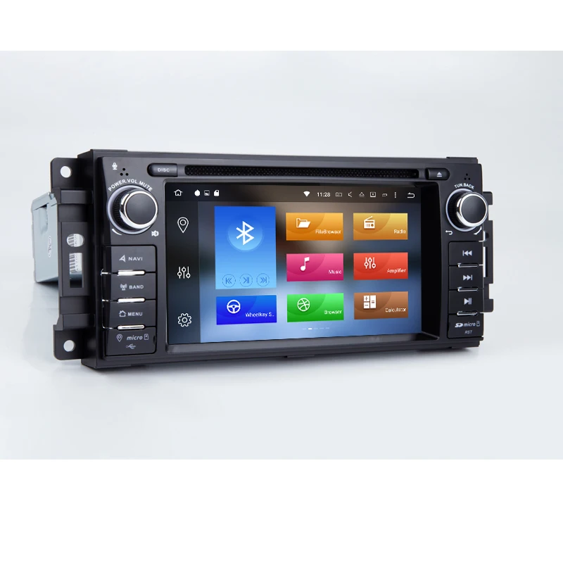 Восьмиядерный Android 10 0 автомобильный DVD для Jeep Patriot 2009 2011 Chrysler 300C 2008 2010 & Sebring 2007