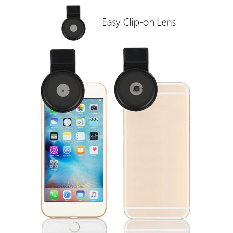 ZOMEI 37mm Cell Phone Camera Lens CPL Professional ND Circular Polarizer Filter ND2-ND400 for Smart Mobile Phone With Clip