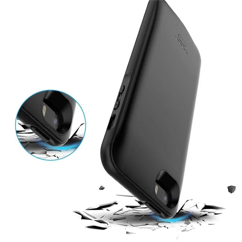 NTSPACE тонкие Чехлы для зарядного устройства iPhone 5 5s 5SE Powerbank чехол 4000 мАч Внешний