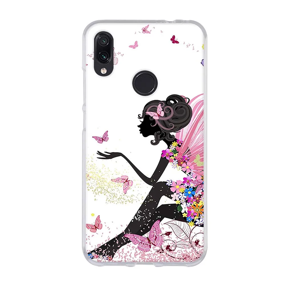 Чехол для Xiaomi Redmi Note 7 Pro силиконовый чехол из ТПУ с изображением животных 7pro