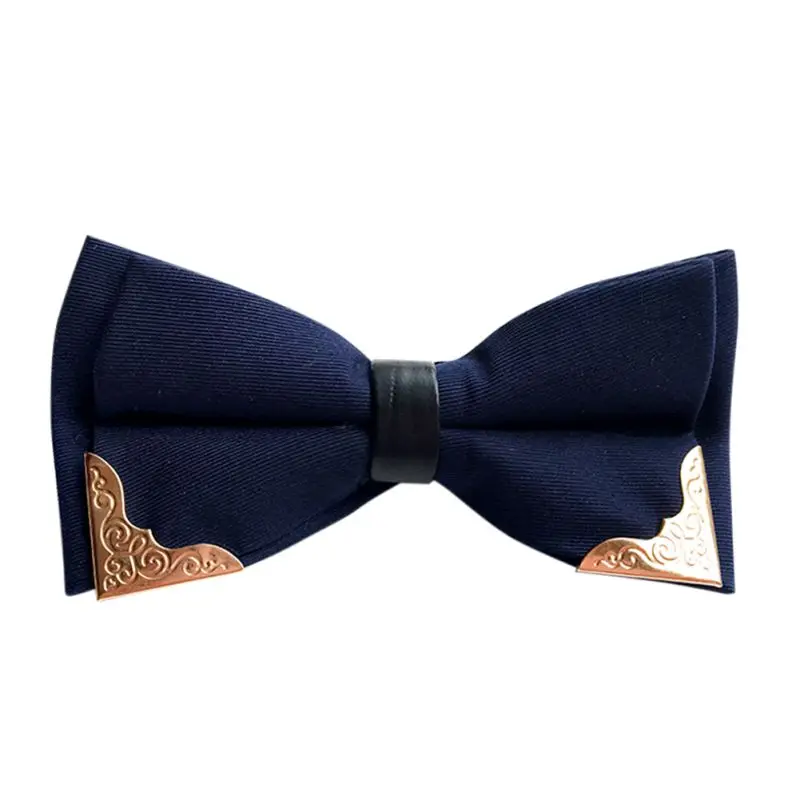 Металлический бантик для головы Галстуки жениха Мужчины Женщины Бабочка