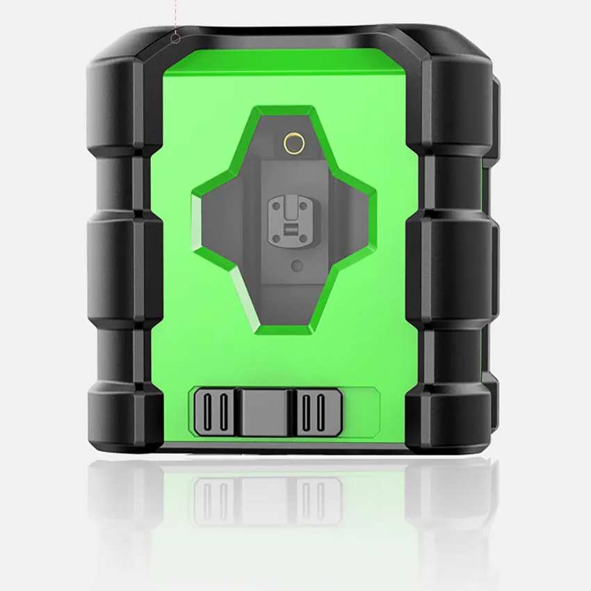 Green light USB зарядка TYRRY мини портативный лазерный уровень красный луч поперечная линия самонивелирующийся нивелир поперечная линия измерительные строительные инструменты - Цвет: Green light