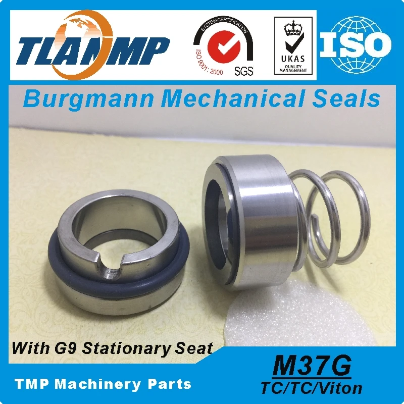 M37G-20/G9 M37G/20-G9 механические уплотнения Burgmann (материал: TC/Vit)-для размеров вала 20 мм