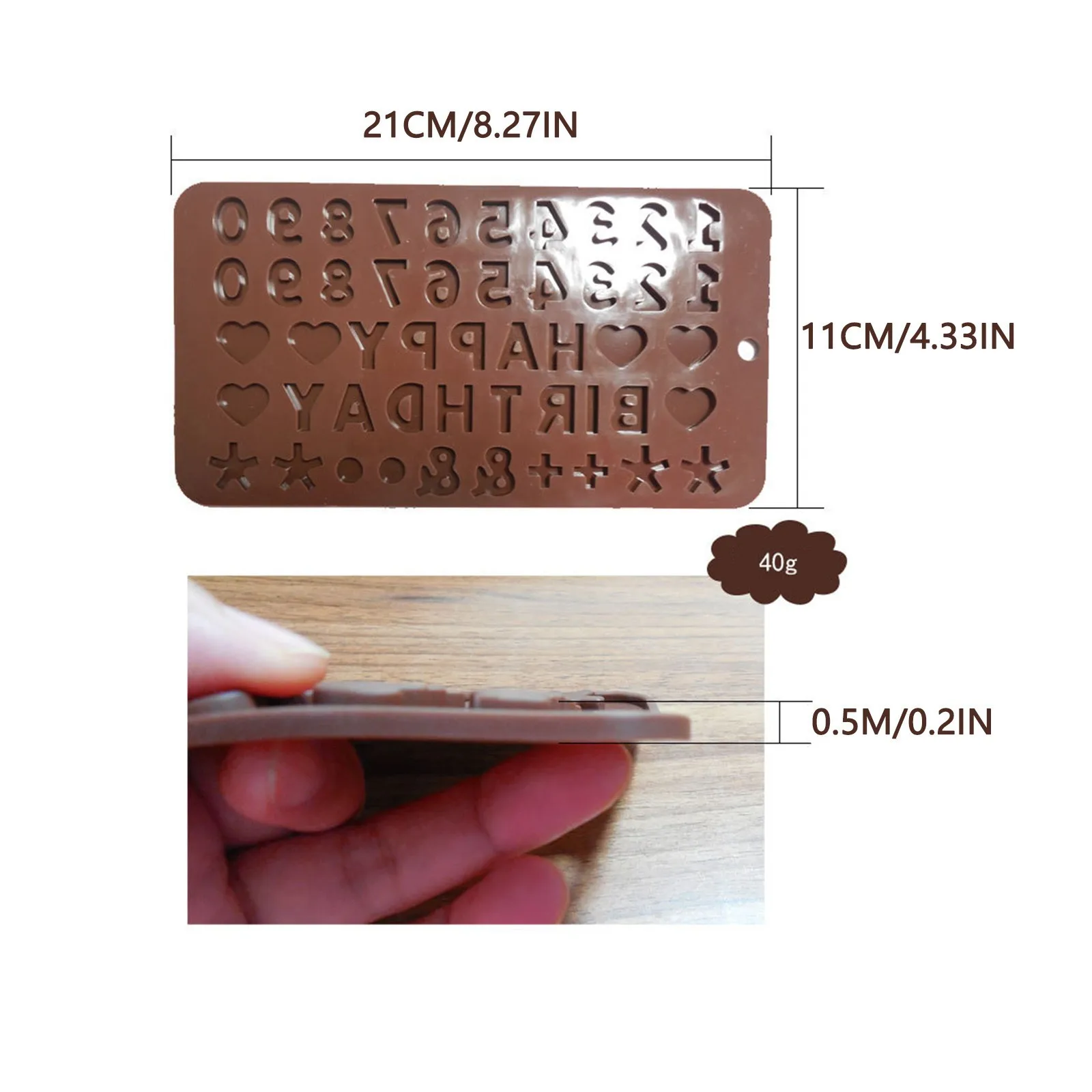 

Top Selling Valentine's Day Heart Shaped Silicone Mold Set Chocolate Mold Diy Baking Set Support Wholesale And Dropshipping