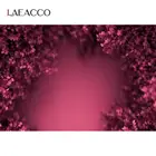 Фон для фотосъемки мечтательная розовая красная Страна Чудес светильник боке листья дерева новорожденвечерние Вечеринка портрет фотография фон для фотостудии