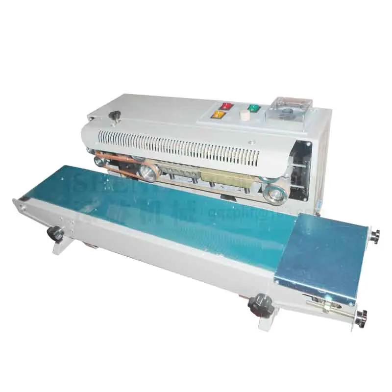 Непрерывная машина для запечатывания пластиковых пакетов автоматическая