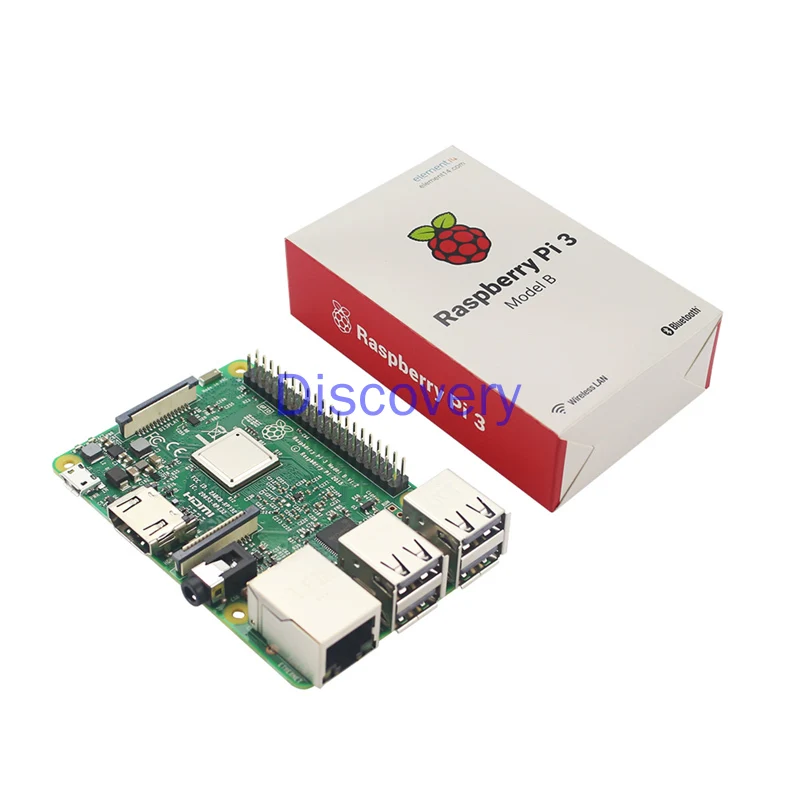 Raspberry Pi 3B E14 подходит для программирования питона 3 поколения B Quad-core WiFi Bluetooth |