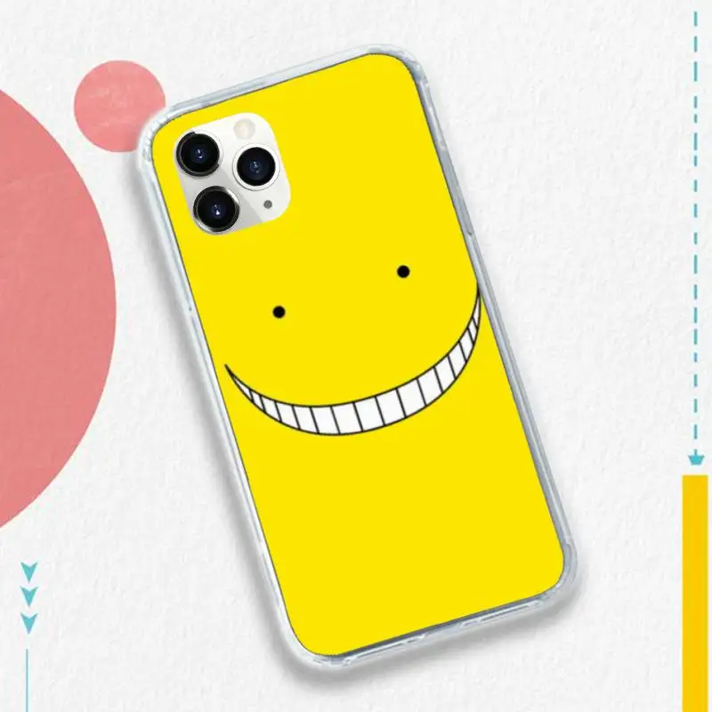 

Assassination Classroom japanese anime high quality Phone Case shell for iPhone 11 12 pro XS MAX 8 7 6 6S Plus X 5S SE 2020 XR