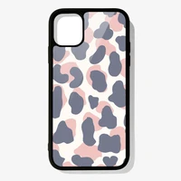 phone case for iphone 12 mini 11 pro xs max x xr 6 7 8 plus se20 high quality tpu silicon cover melange cow pattern