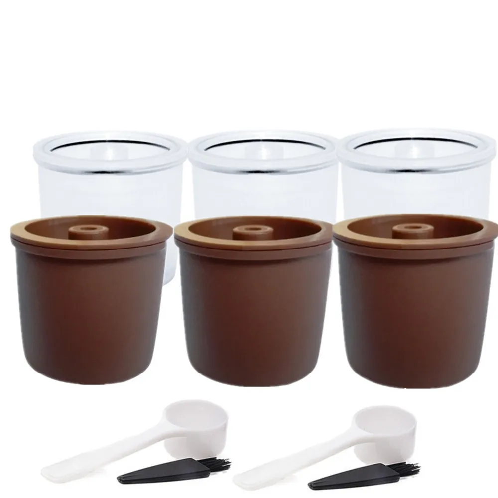 ICafilas нержавеющая сталь кофе фильтры для illy X7.1 X8 X9 Y5 Y1.1 машина многоразового использования кафе капсула Pod вскрытия - Цвет: 6 plastic