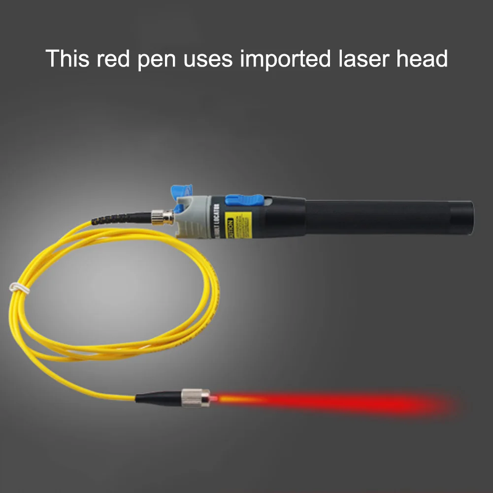 Лазерный тестер оптоволокна визуальный локатор ошибок 1 5 В км переходник типа