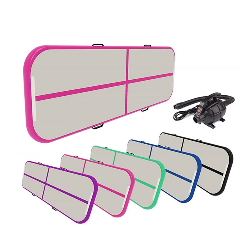 16ft длина надувной гимнастический коврик для йоги тренажерного зала пляжный