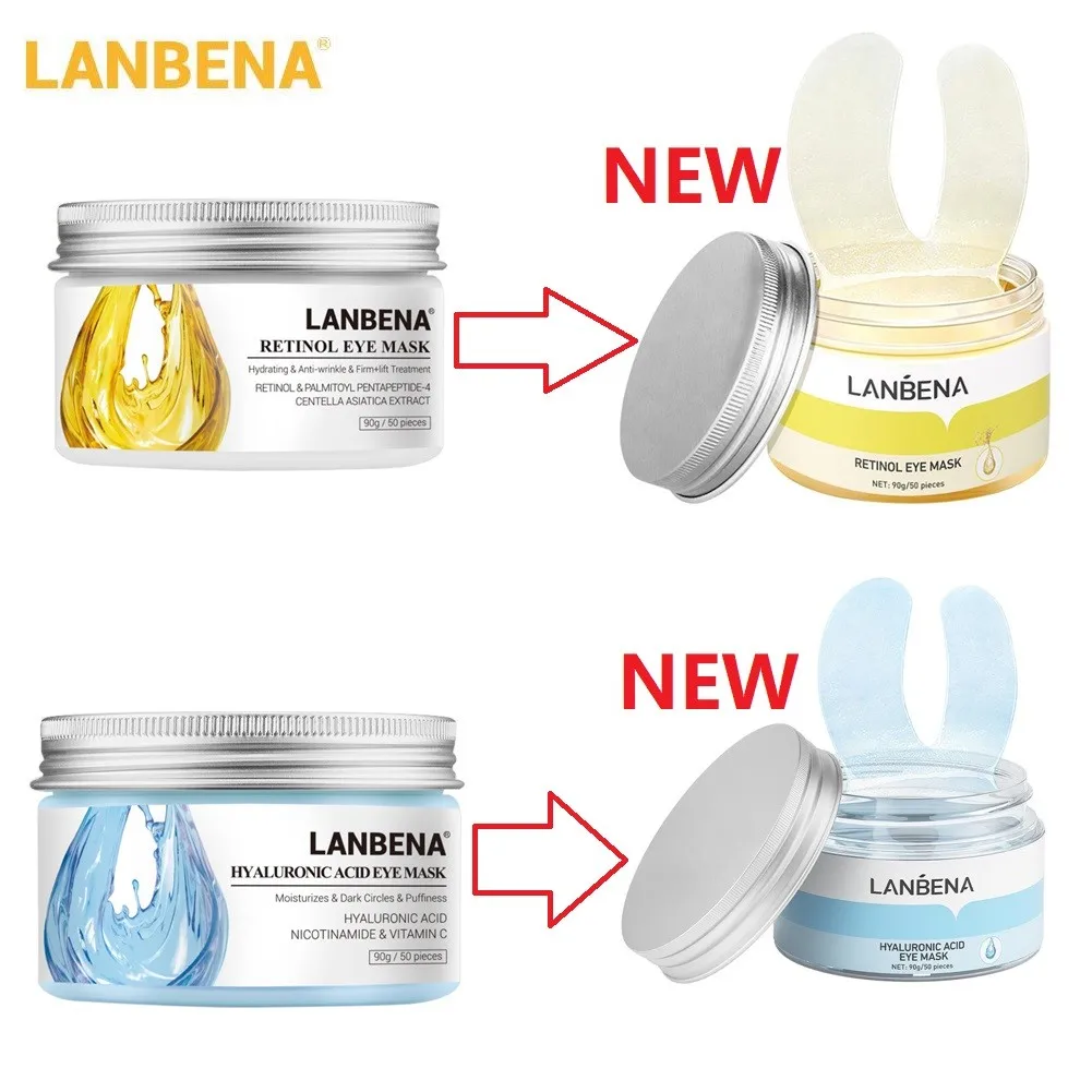 50 шт. увлажняющие маски для области вокруг глаз с гиалуроновой кислотой | Красота