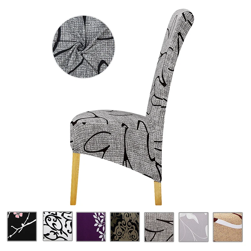 

1/2/4/6 шт., чехлы на стулья большого размера