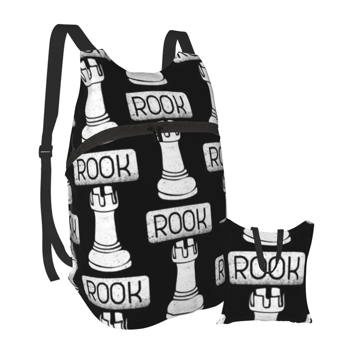 

Chess Backpacks Jogging Tourist Large Backpack Cool foldable Bags