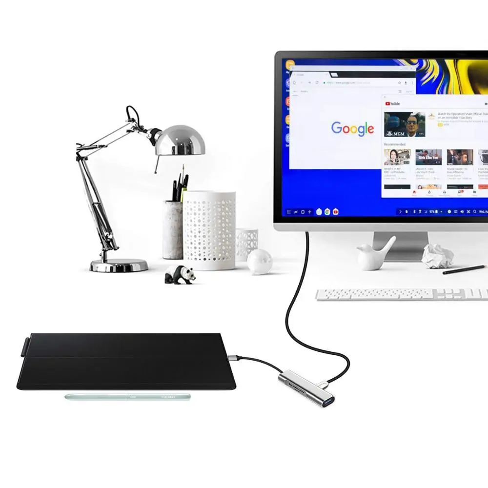 USB C к 4K HDMI адаптер DeX Station и Pad альтернатива для Samsung Galaxy S10/S10e/S9/S8Plus/Note8/Note 9/Tab S4 Desktop Exp