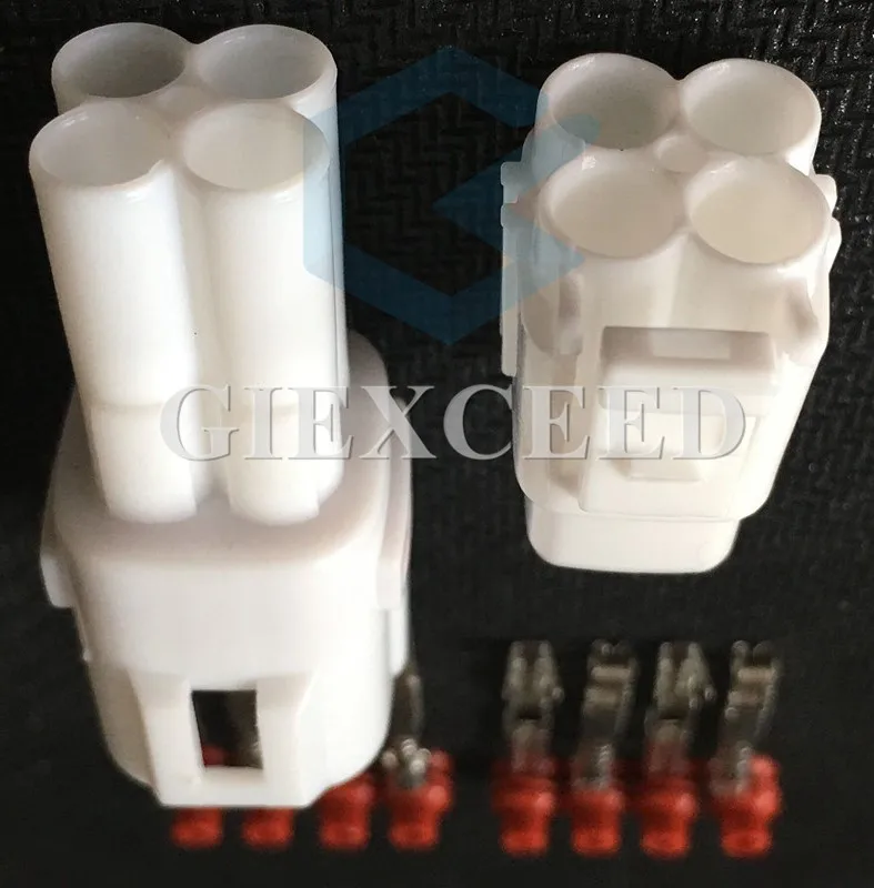 2 комплекта 4 Pin 6180-4771 6188-0004 MT090 герметичный мотоциклетный разъем корпус
