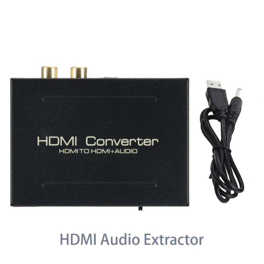 Аудио конвертер HDMI 5.1CH адаптер экстрактора звука декодер усилителя DAC 1080P стерео