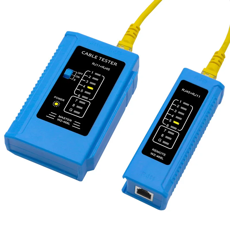 Кабельный тестер RJ45 RJ11 RJ12 CAT5 UTP LAN профессиональный детектор сетевых кабелей |