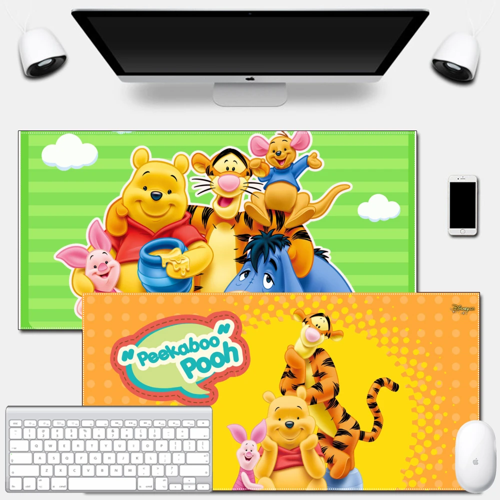 

Super Large PC Mousepad Gamer Gaming Mouse Pads Chinese Mousepad Disney Winnie Cute