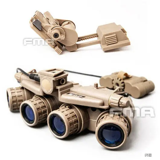 FMA тактический страйкбол GPNVG 18 муляж модель NVG + пластик L4G24 крепление DE 1 *