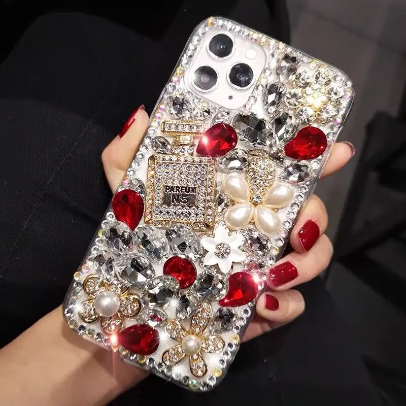 Модный Блестящий чехол для телефона IPhone SE2020 12 11 Pro Max X XS XR 7 8 Plus со стразами |