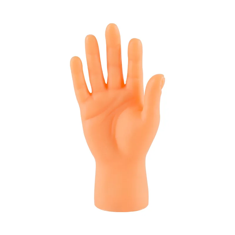

Tik TokPopular Videos Funny Toy Soft Mini Simulation Palm Lifelike Cute Finger cot Toys For Children Prank Party Festival Props