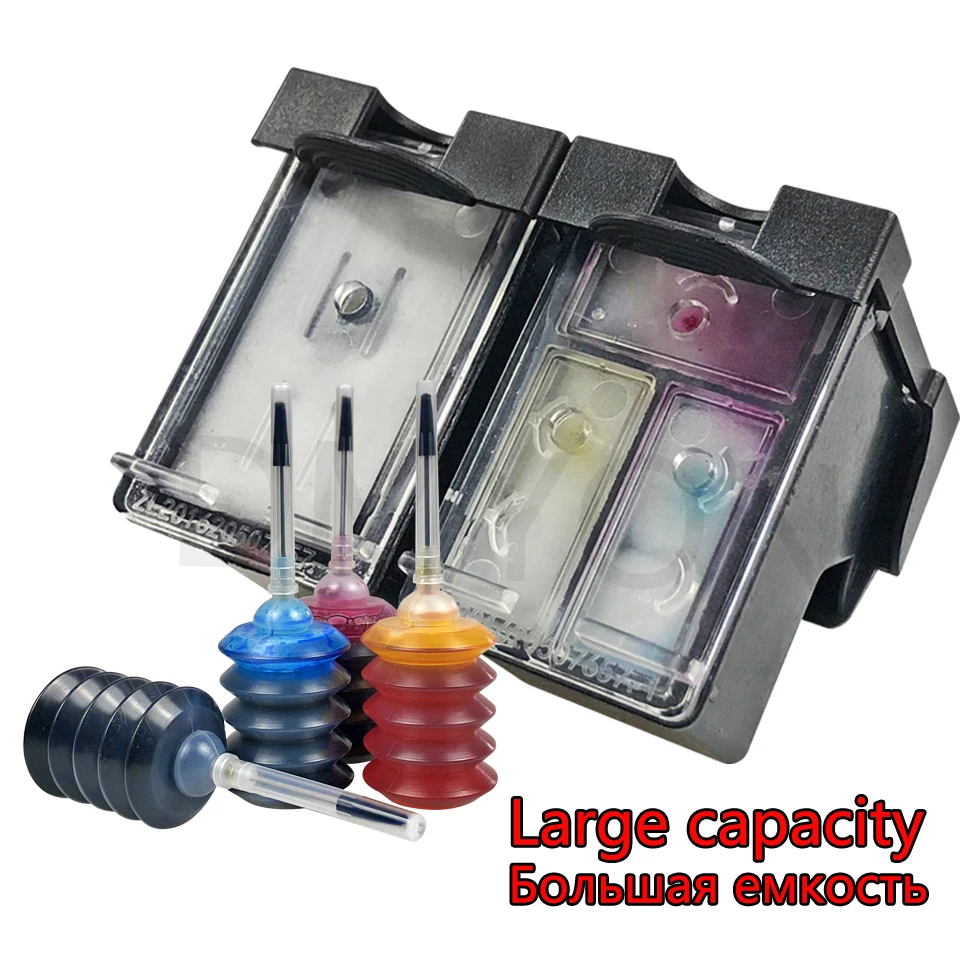 DMYON 122 чернильный картридж большой емкости совместимый для HP Deskjet 1510 1000 1050A 2000 2050A